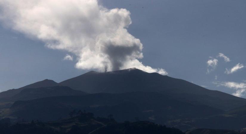 Kitört egy vulkán Kolumbiában