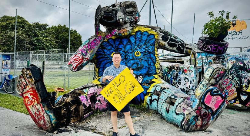 Vásárhely jó hely Miamiból nézve is – Újabb Dambo-troll üzent Olgának