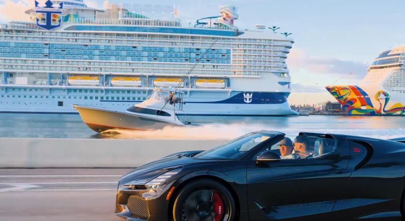 Az utcán akart versenyezni Bugattijával, a rendőrök segítették