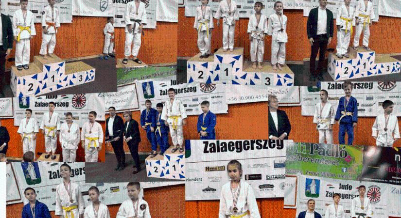 Tíz aranyat hoztak haza a nagyatádi judósok