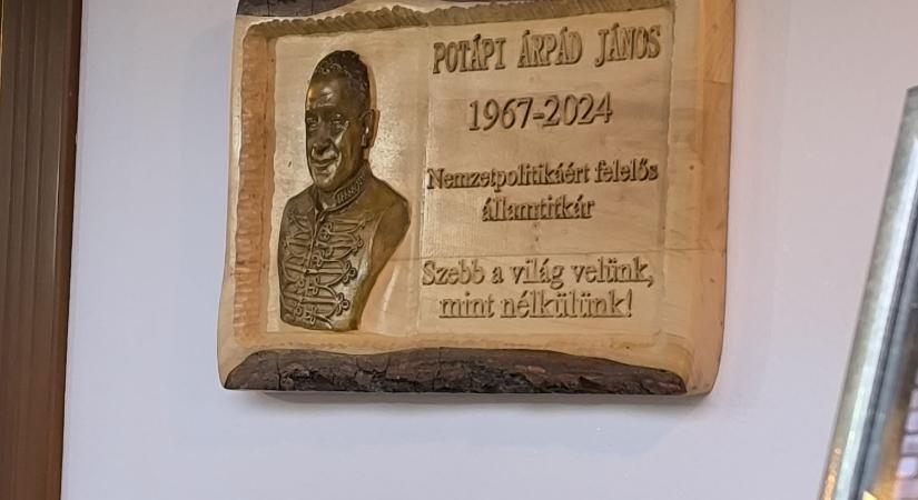 Emléktáblát kapott Potápi Árpád János Vajdaságban
