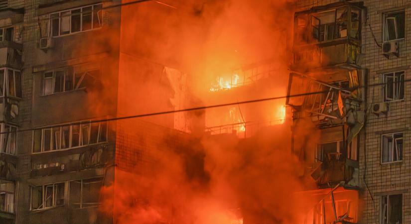 Csaknem 90 drónnal támadta Ukrajnát éjjel az orosz hadsereg