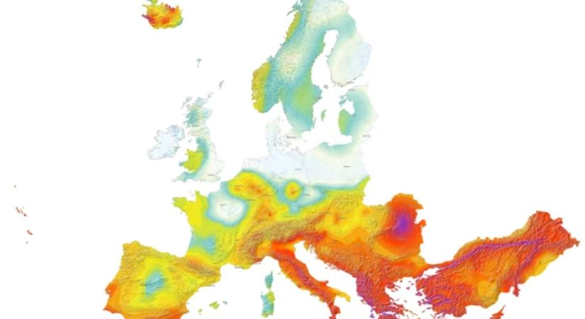Földrengésveszély- és kockázati térkép mutatja, hol várható erős földrengés