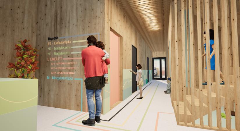 Korai fejlesztőközpont kialakítása autista gyermekek számára - Ivaszjuk Inna diplomaterve