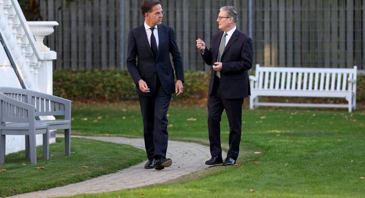 Starmer és Rutte szerint igazságos és tartós békét kell elérni Ukrajnában