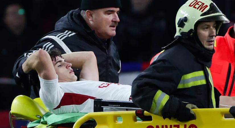 Agyrázkódása volt, már jobban van a Debrecen középpályása