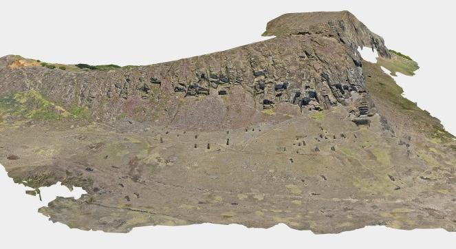 Elkészült a Húsvét-sziget szoborbányájának páratlanul részletgazdag 3D-s modellje