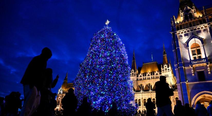 Felragyogott az Ország Karácsonyfája – csodaszép fotókon mutatjuk