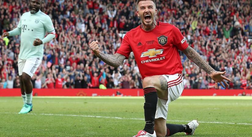 David Beckham szerint is valami megindult a Manchester Unitednél