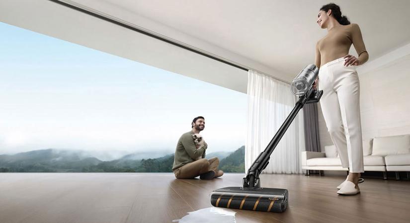 Dreame Z30 AquaCycle: Extrémen sokoldalú állóporszívó a tesztpadon