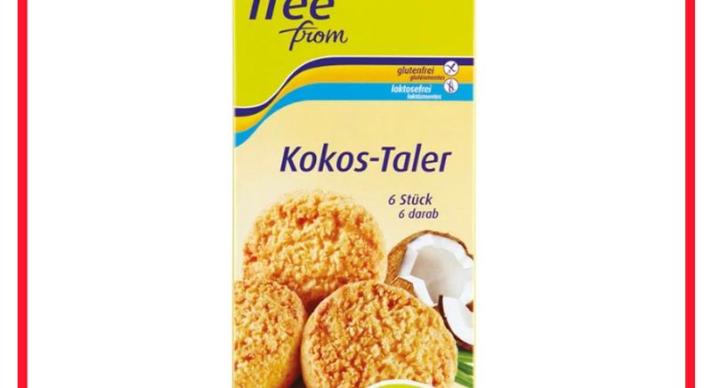 A SPAR FREE FROM kókuszos kekszet visszahívták a forgalomból idegen anyag lehetséges jelenléte miatt