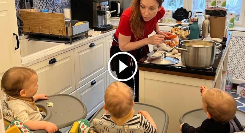 „Ez nem az, aminek látszik!” – futótűzként terjed a kép Magdiról és a gyerekekről, de teljesen félreértették