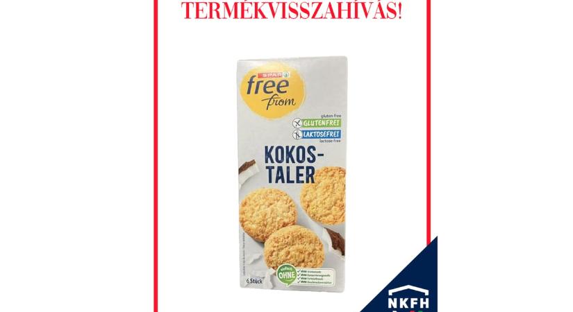 A SPAR kókuszos kekszét fémdarabok, a Metro lazacát listeria miatt hívta vissza a fogyasztóvédelem