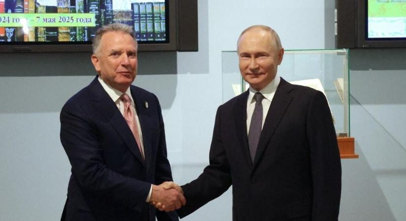 Putyin kedden tárgyal Trump különmegbízottjával Moszkvában