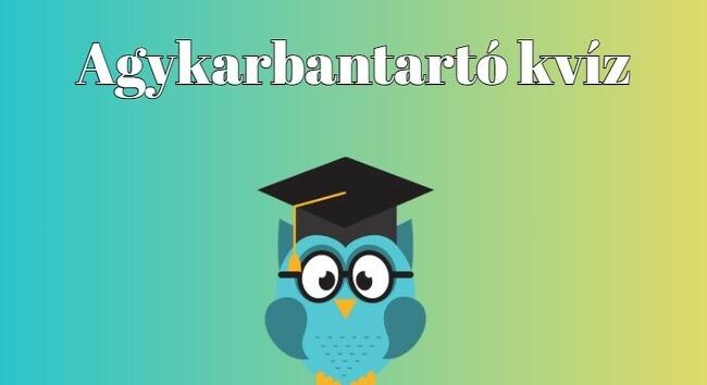 Kikapcsolódásra vágysz? Ez a 10 kérdés garantáltan kikapcsol! - Itt egy friss agykarbantartó kvíz