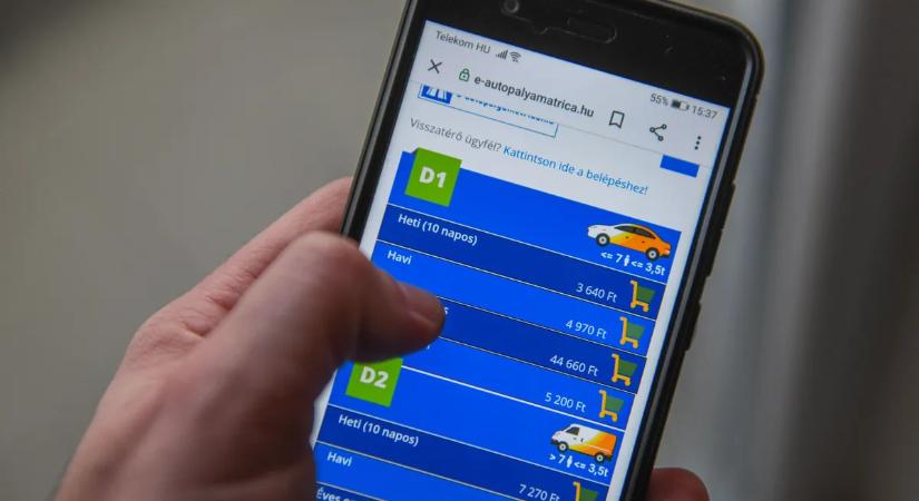 Mutatjuk, mennyibe kerülnek jövőre az autópálya-matricák