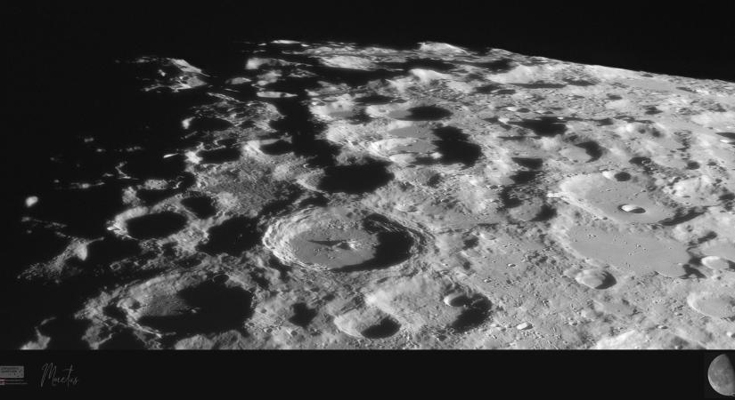 A Moretus kráter és környéke