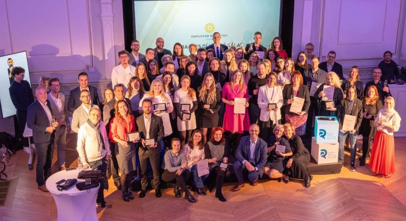 Ismét díjazták a legjobb munkáltatói márkaépítő projekteket