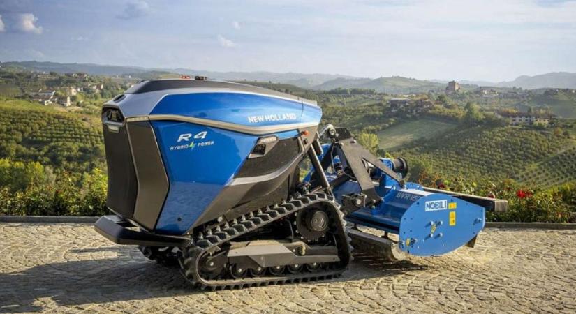 Robottraktor a hétköznapokra: a New Holland R4 sorozat automatizálja a legnehezebb feladatokat