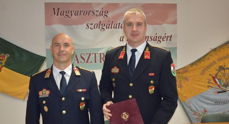 Kinevezték a kaposvári tűzoltóság parancsnokát