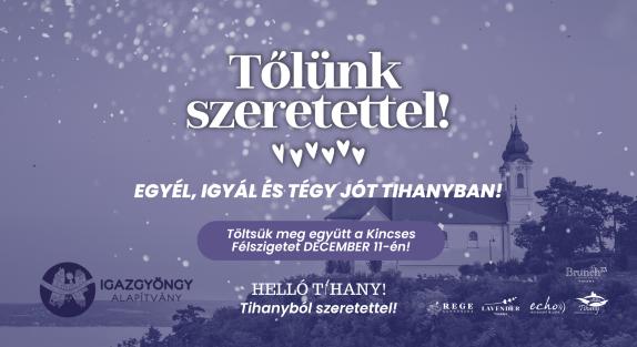 „Tőlünk szeretettel” – jótékonysági nap Tihanyban