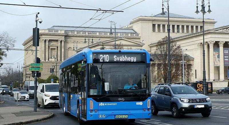 Már utasokat szállítanak Budapest legújabb elektromos buszai