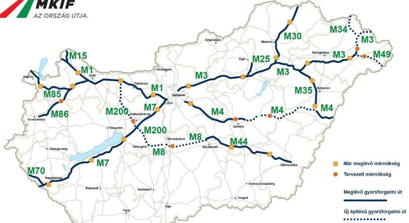 Kiderült, mikor indul az M200-as gyorsforgalmi építése Székesfehérvárnál