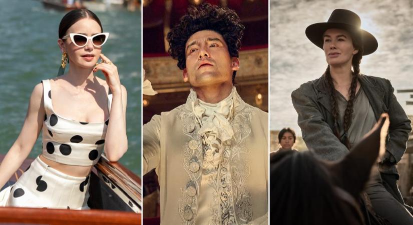 Emily már megint nem Párizsban van, Mozart balhéba keveredik, a Vadnyugaton harcias nők csapnak össze – decemberi sorozatajánló