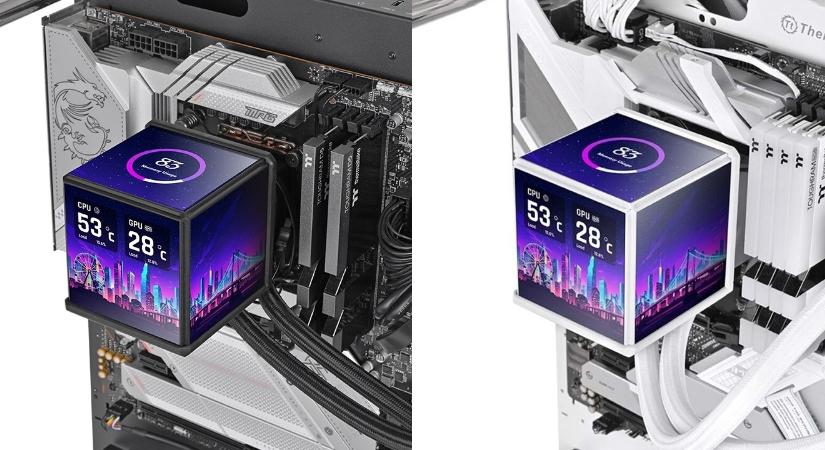 Ilyen blokkot sem láttunk még készre szerelt vízhűtésnél