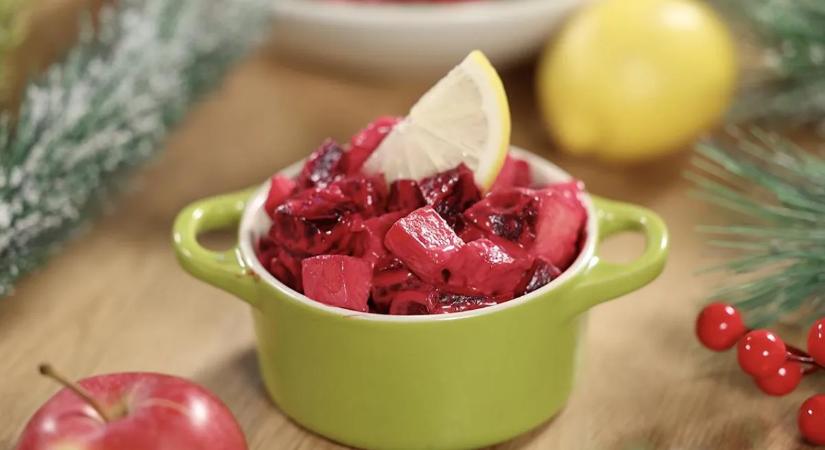 Egészséges és nagyon finom köret a karácsonyi húsos fogások mellé: így készül a tormás céklasaláta