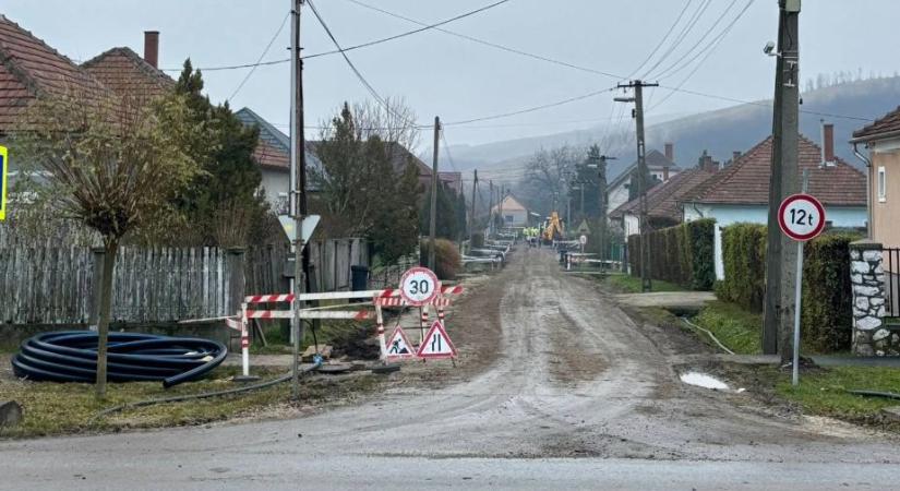 Ivóvízvezetékeket cserélnek Sajóbábonyban