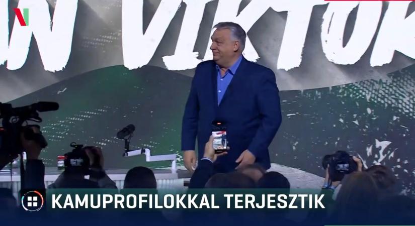 Lakmusz: kamuprofilok segítik a Fideszt a Facebookon