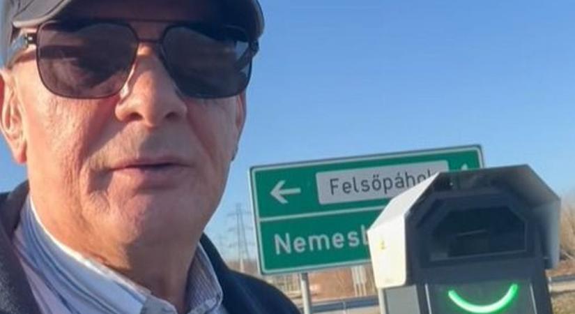 Népszerű TikTok-videó figyelmeztet: újfajta traffipax méri az autósokat Hévíznél