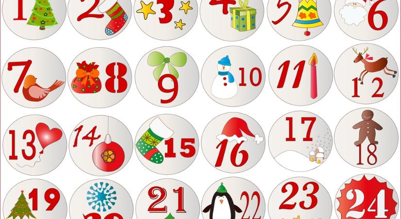 Itt az adventi naptárok ideje