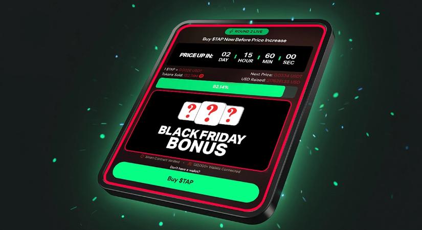 A „96 óra őrület” fináléja: Miért ad el többet a Digitap (TAP), mint bármely más kriptós előértékesítés ma?