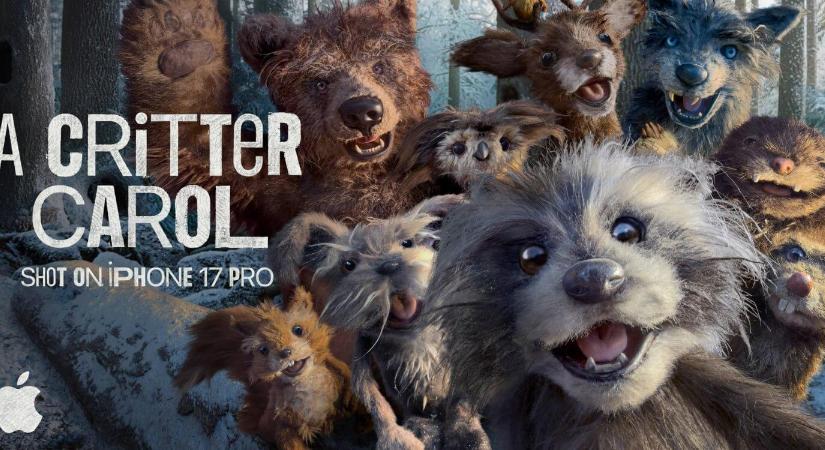 Itt az Apple új karácsonyi reklámja – A Critter Carol