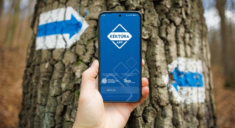 Új applikáció jelent meg kéktúrázóknak útvonaltervezővel és digitális bélyegzéssel
