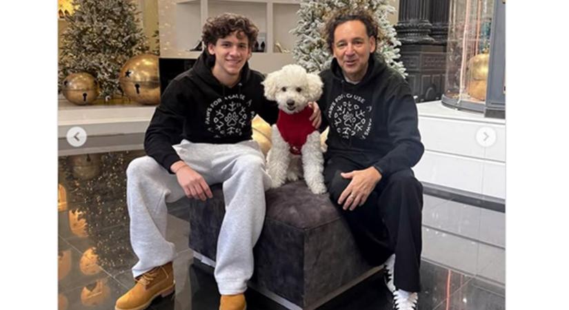 Istenes Bence öccse, ahogy nő, egyre helyesebb: a 19 éves Beni tiszta apja