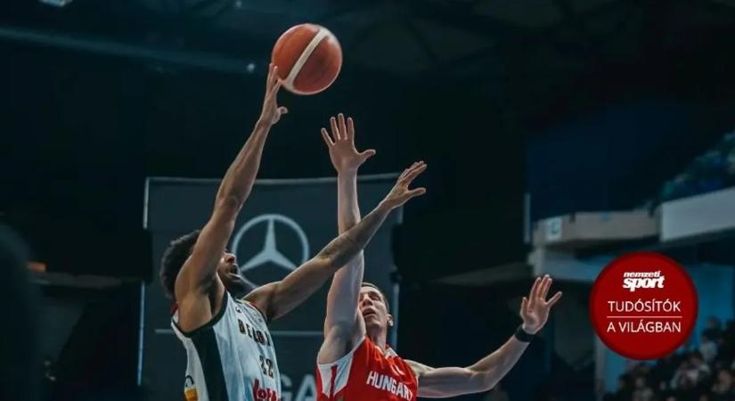 Körömrágós negyedik negyedet követően legyőztük Belgiumot a férfi kosár vb-selejtezőben