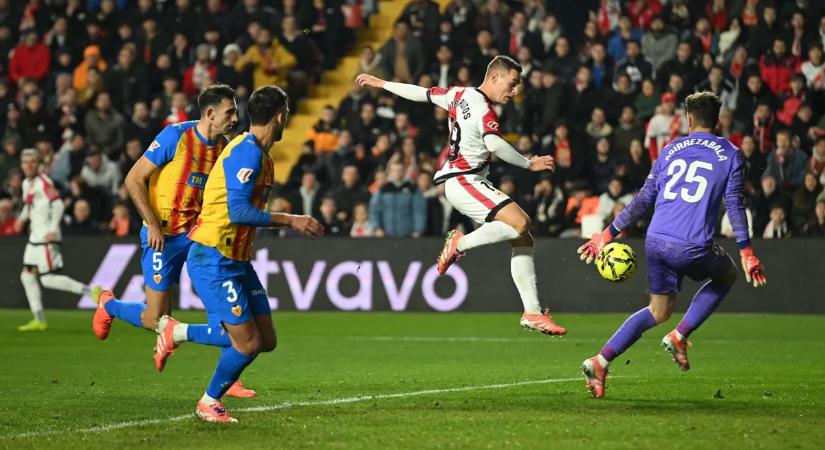 Talán senkit sem lepett meg: ikszelt egymással a Rayo és a Valencia