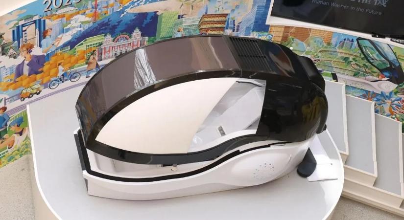 Ez a tisztálkodás jövője, igaz egyelőre több mint 130 millió forintba kerül – videó