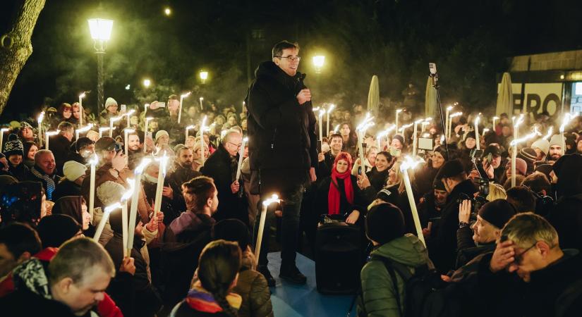 Karácsony Gergely főpolgármester tüntetés Budapest költségvetés