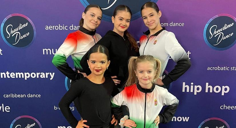 Ötfős Feeling-csapat táncolt kiemelkedően Szlovákiában