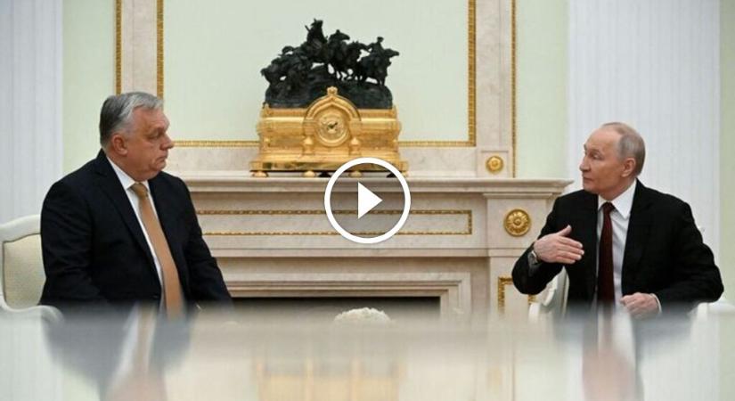 Döbbenetes dolgot szúrtak ki Putyin kezén az Orbán Viktorral való találkozás alkalmával
