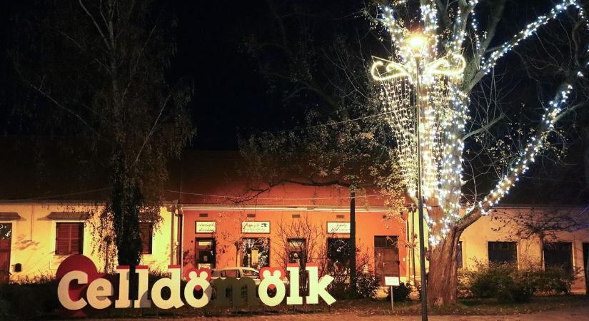 Sok-sok fotón Celldömölk adventi fényei