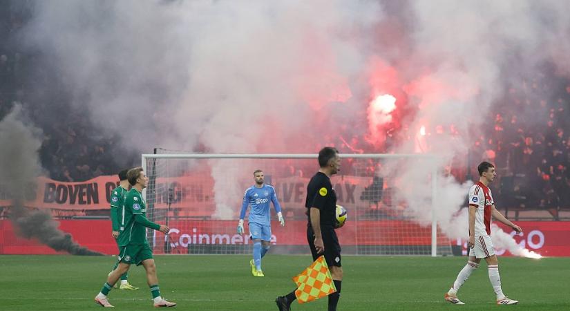 Eredivisie: kedden pótolják az Ajax félbeszakadt mérkőzését – HIVATALOS