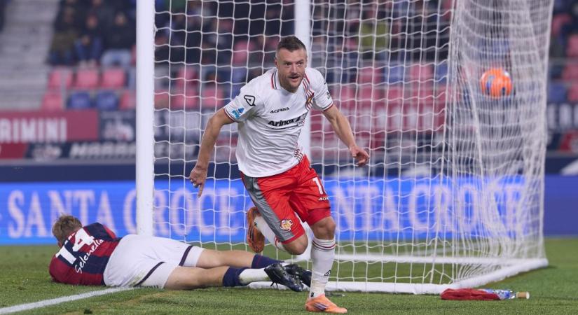 A 38 éves Vardy levadászta a Serie A egyik legjobb formában lévő csapatát