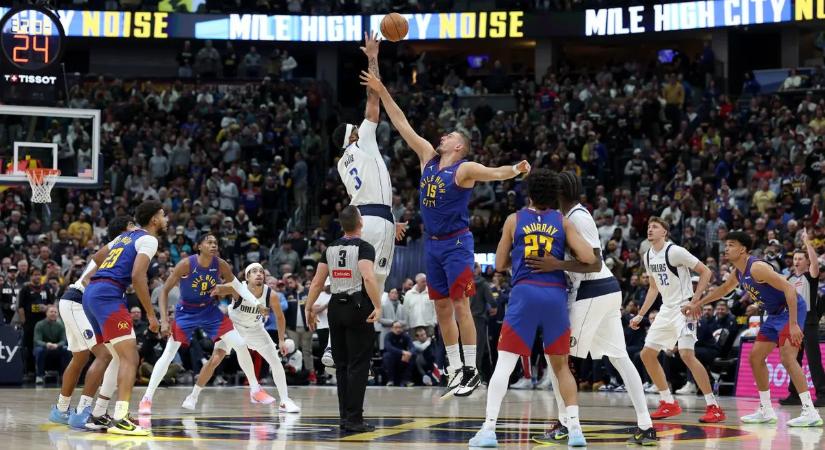 Hiába Jokics újabb tripla duplája, odahaza átok ül a Denveren – megint kikapott