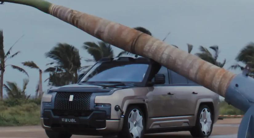 Óriási pálmafát borított a BYD a terepjárójára! Figyeld mi történt ezt követően!
