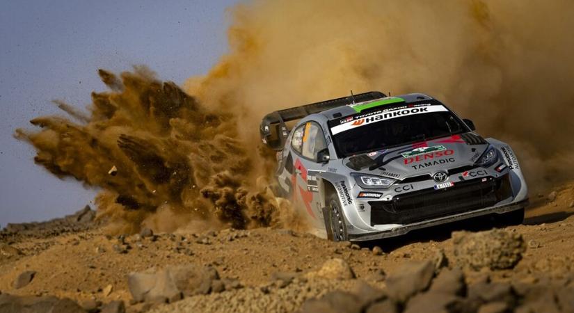 Sébastien Ogier kilencszeres rali-világbajnok lett Szaúd-Arábiában
